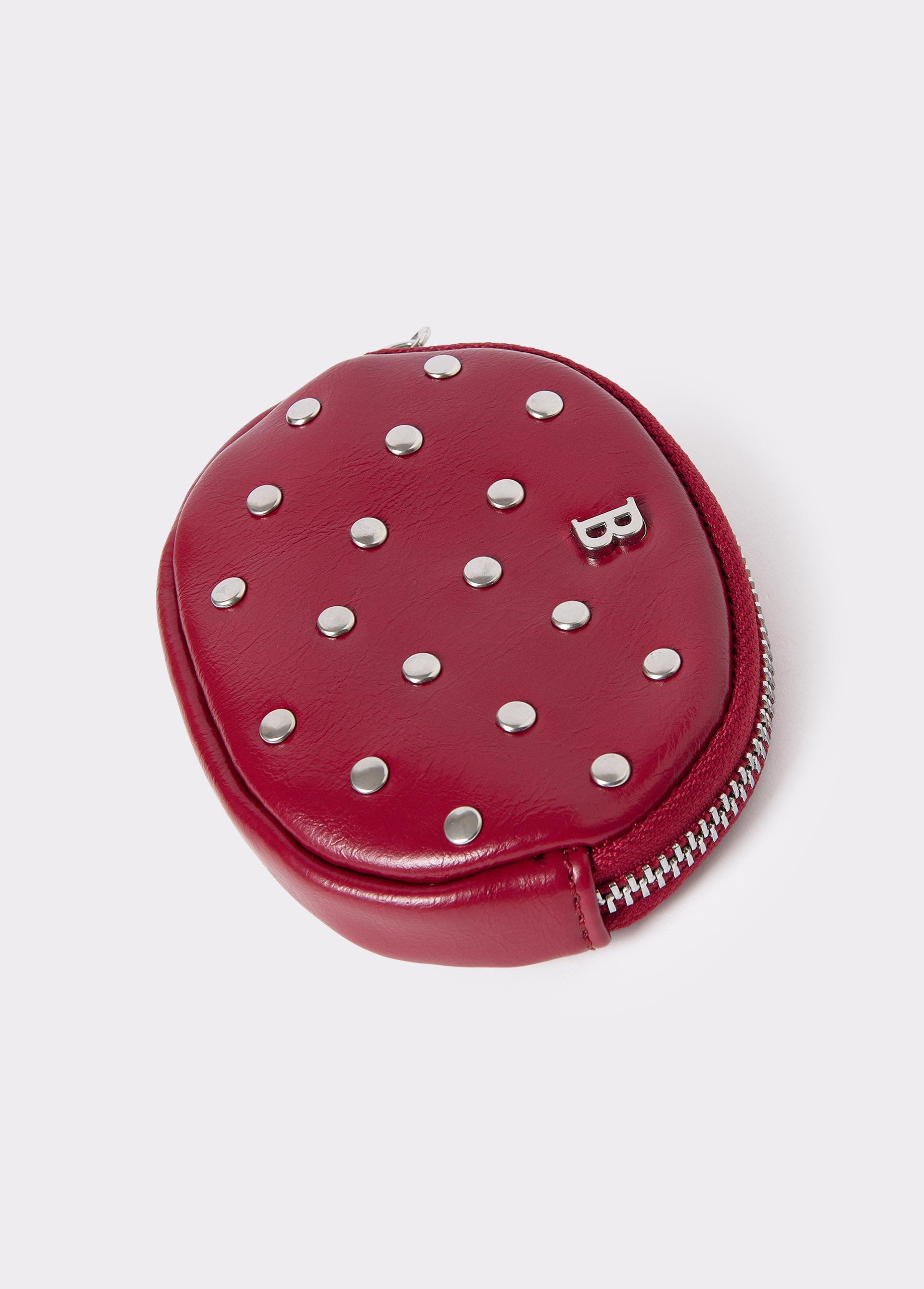 Monedero redondo tachas BROWNIE