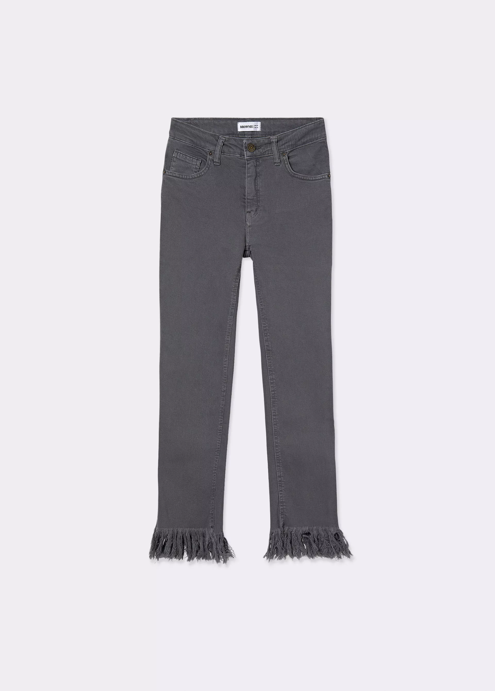 Pantalon bajo desflecado BROWNIE