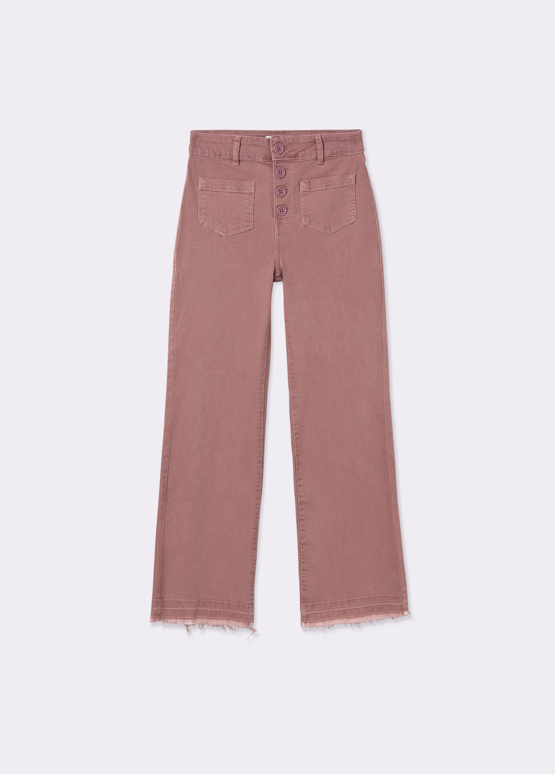 Pantalons culotte botons...