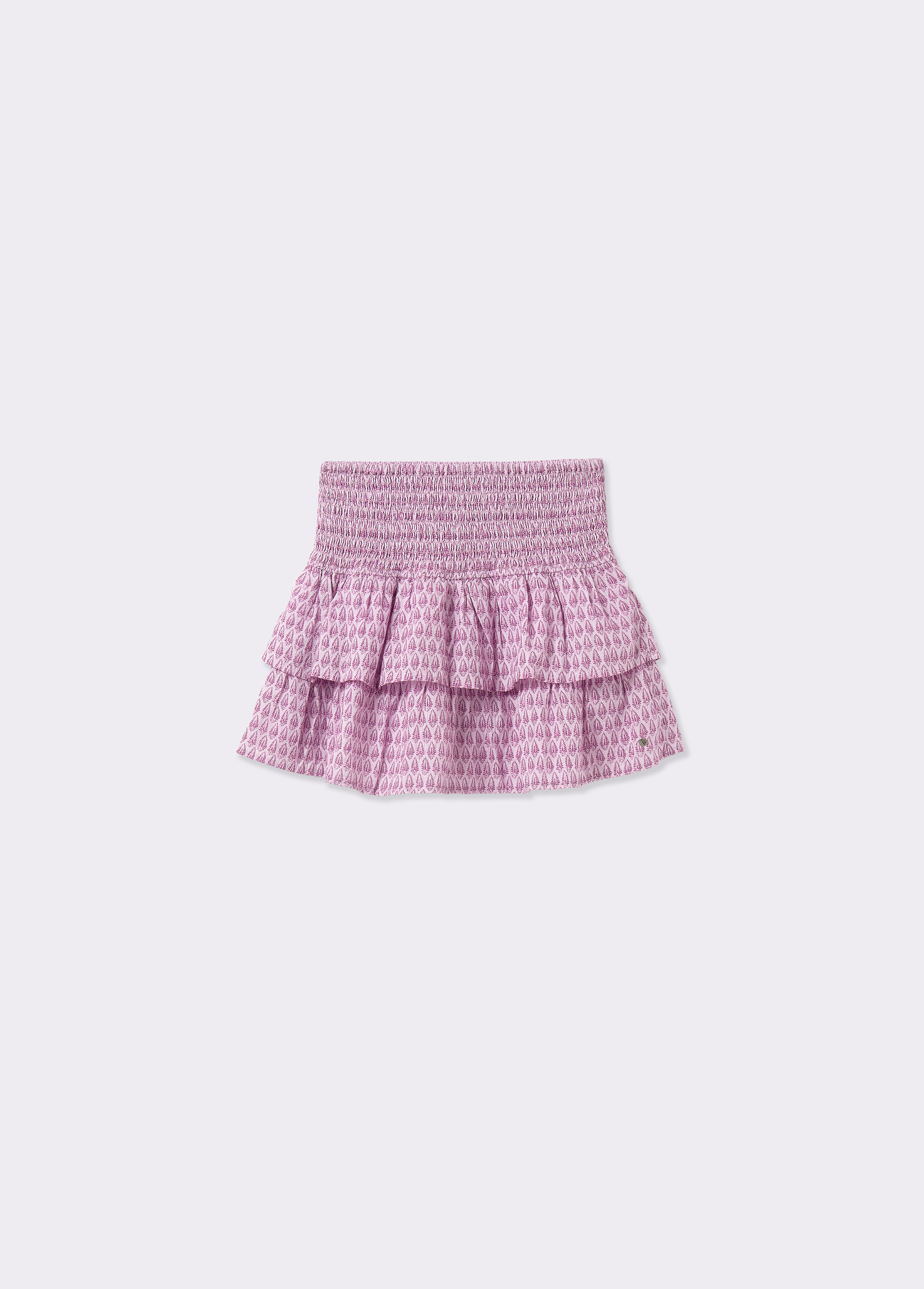 Gonna cotone smock