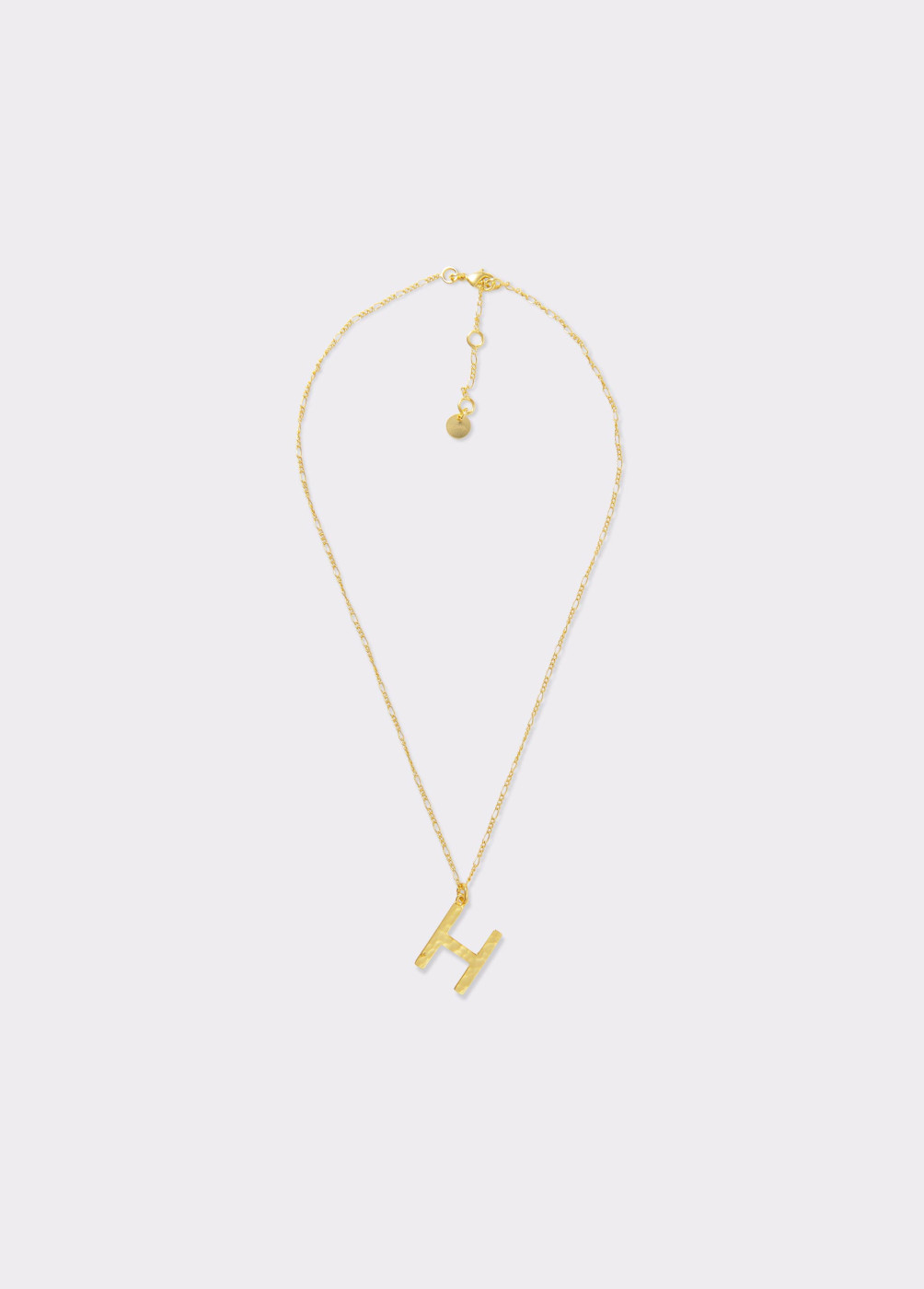 Collier initiale h