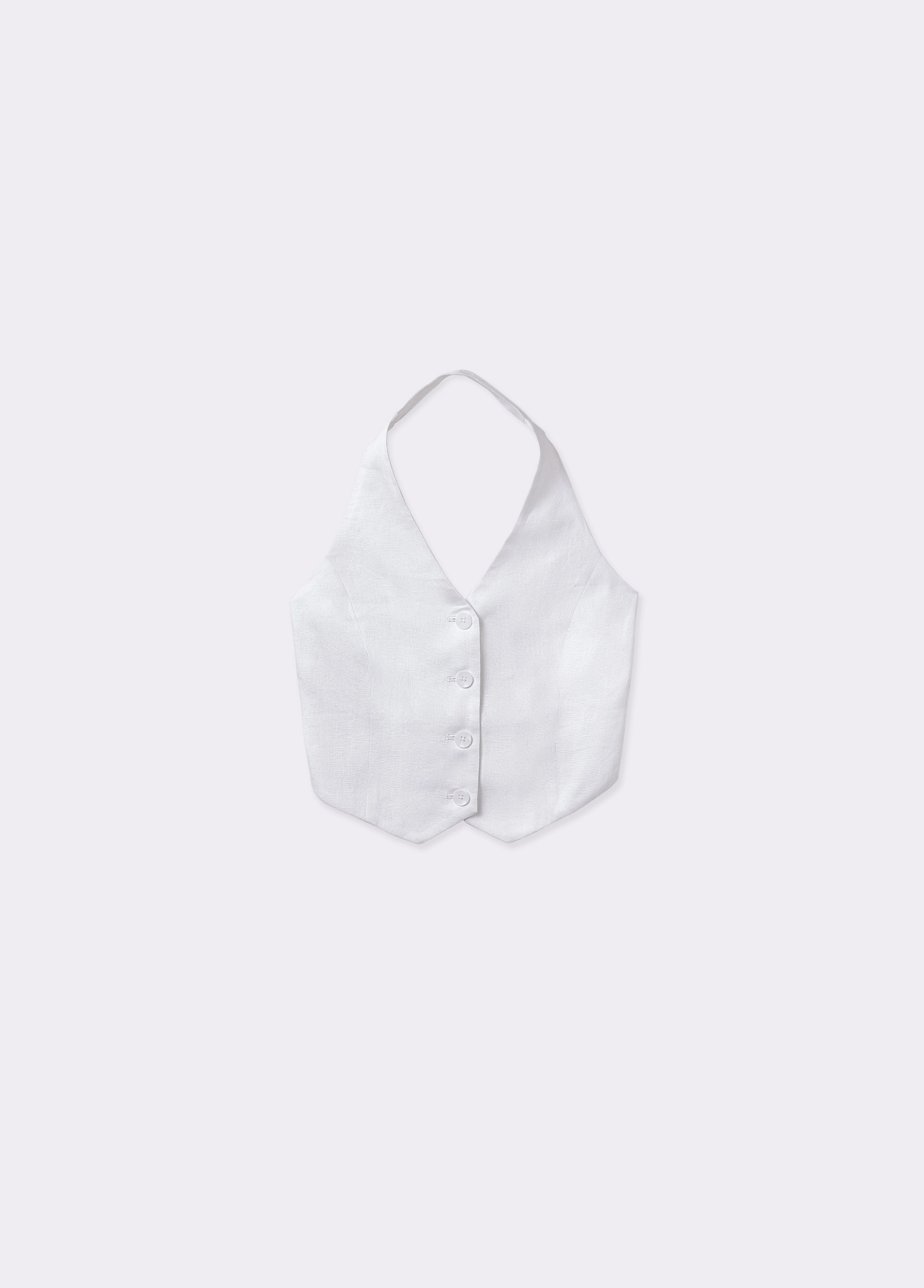 Vest linnen halter