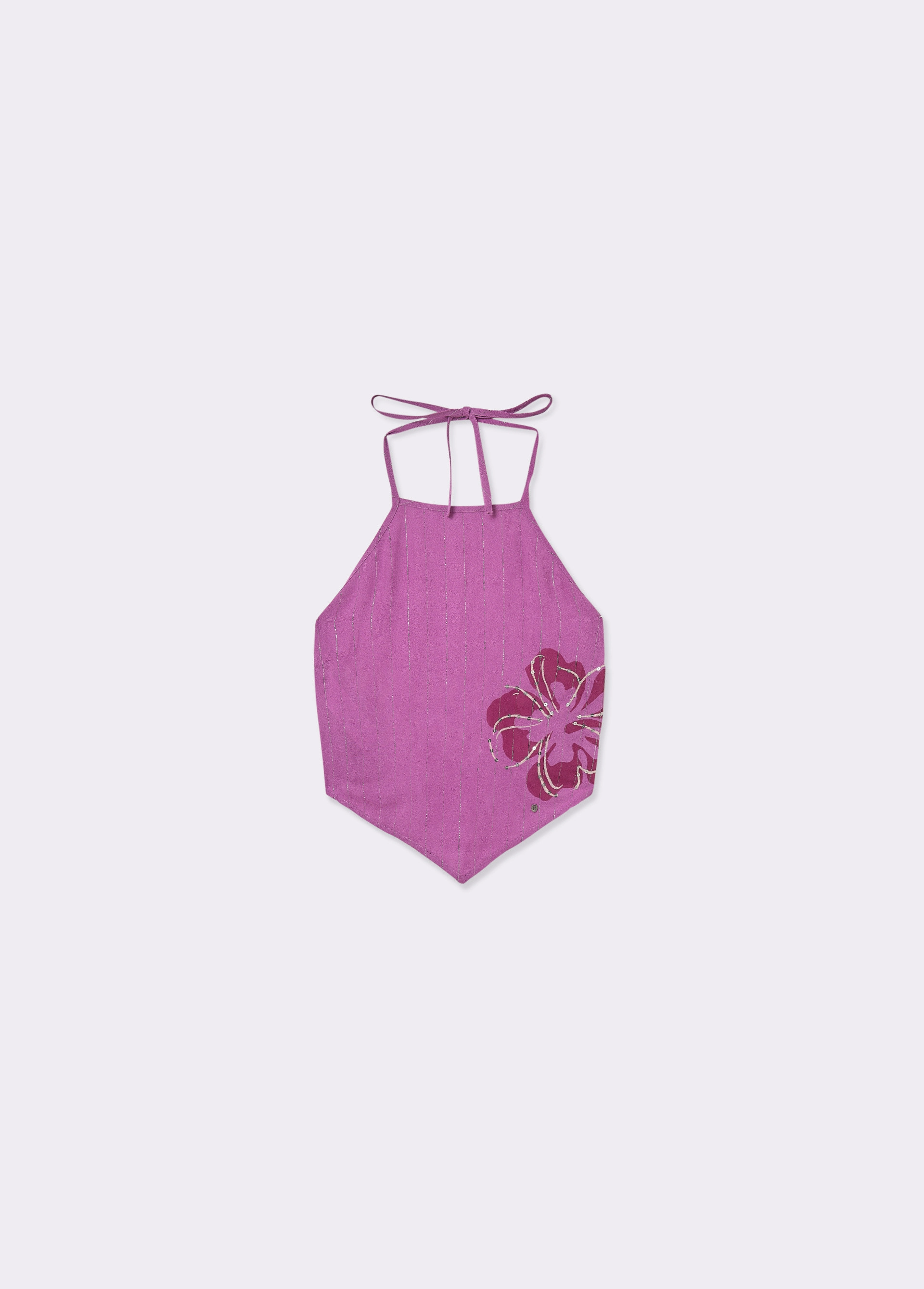 Top mocador hibiscus