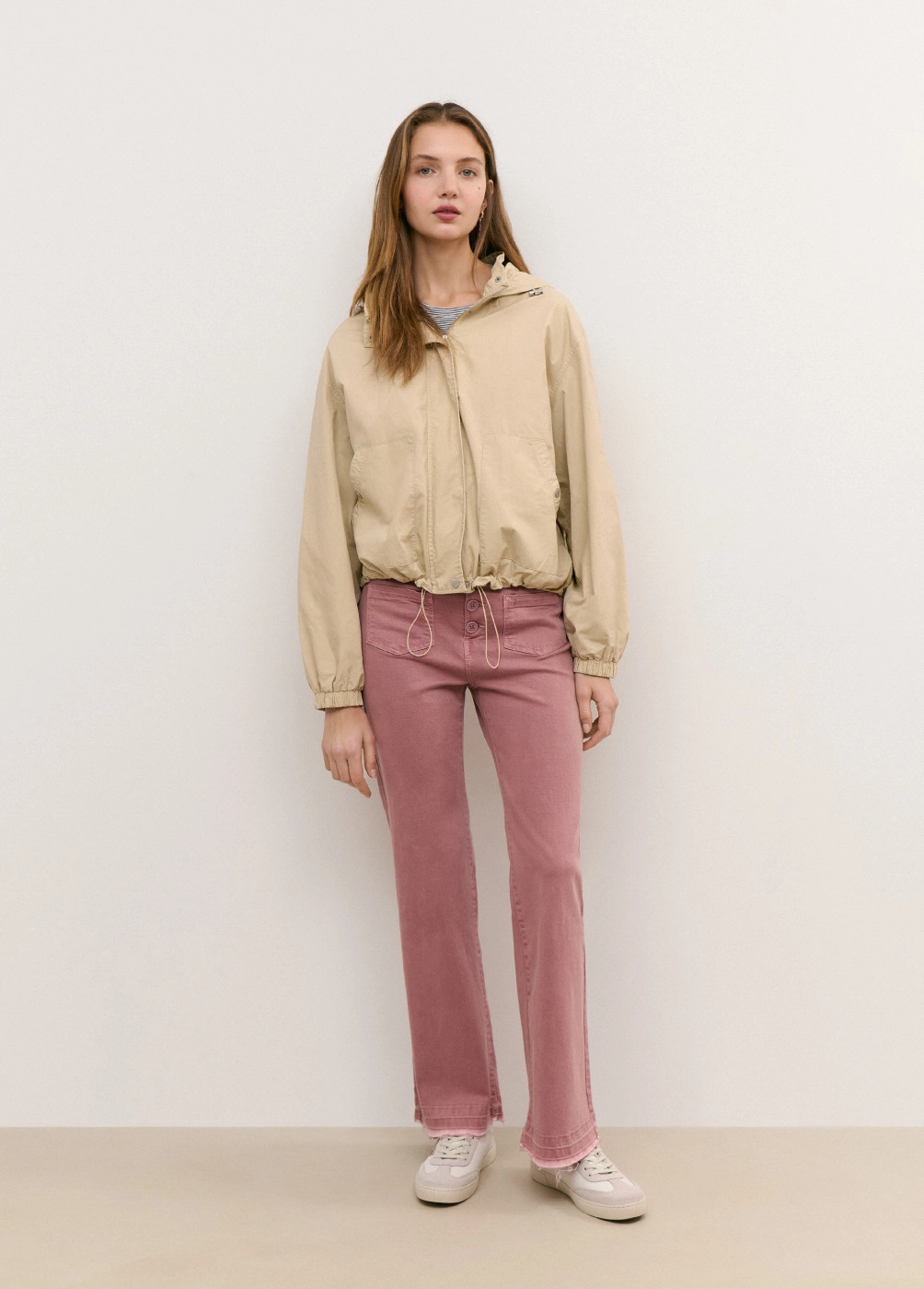 Pantalons culotte botons...