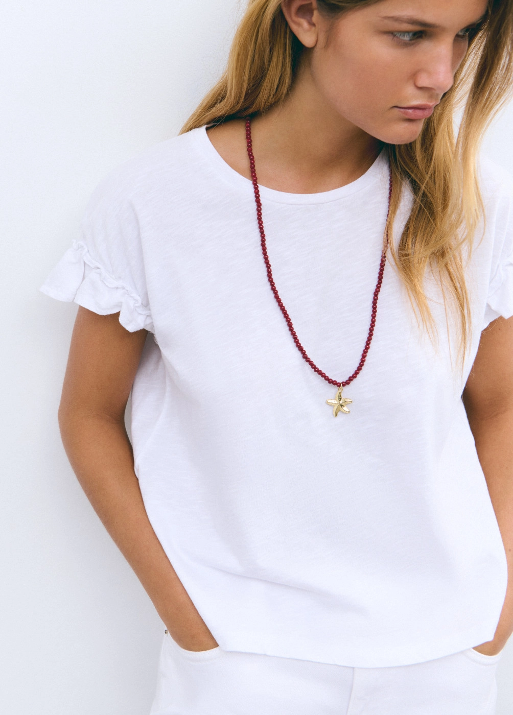Collana lunga stella