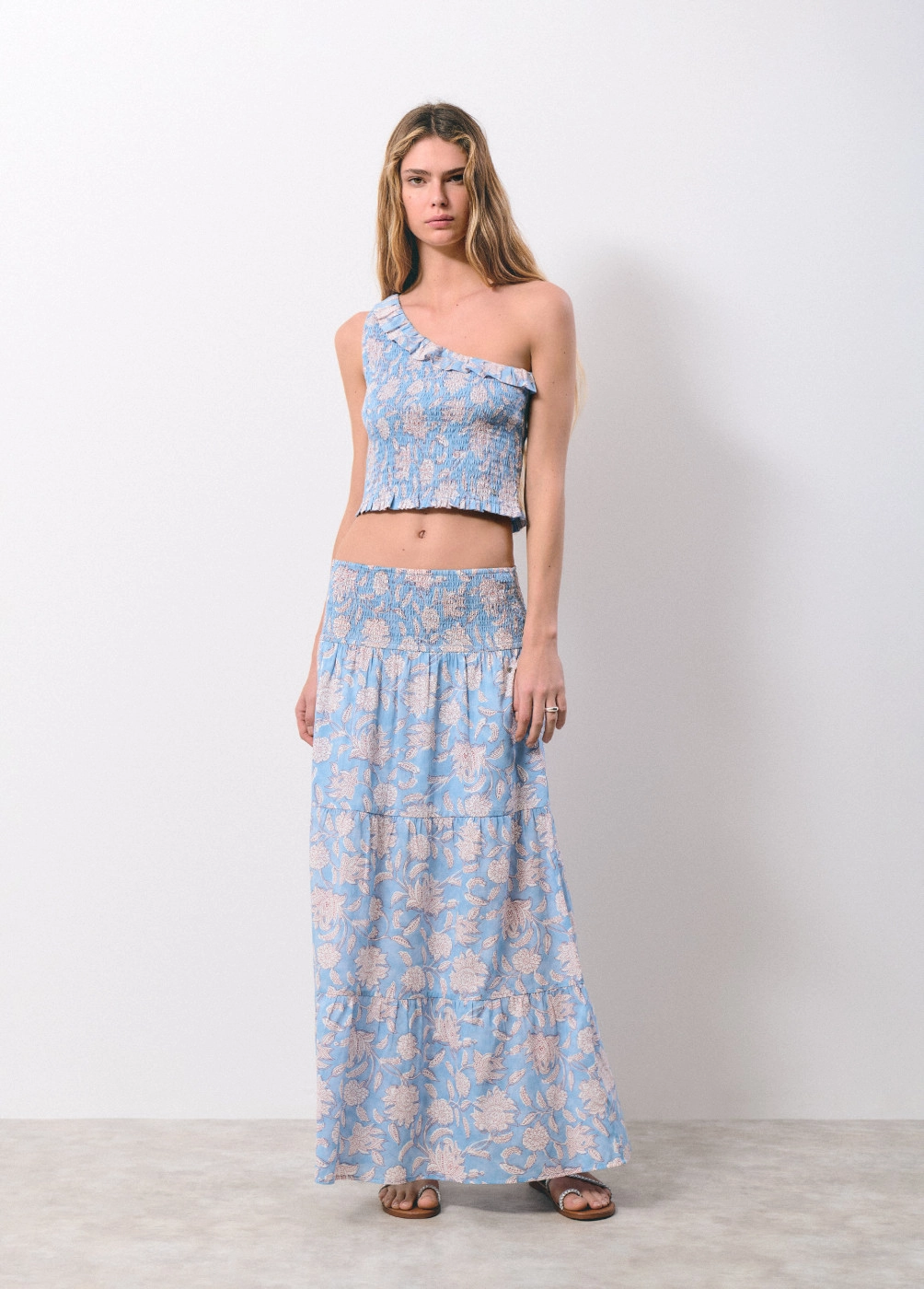 Faldilla llarga smock