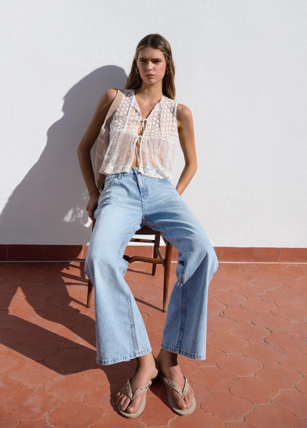 Jeans estrellas trasero