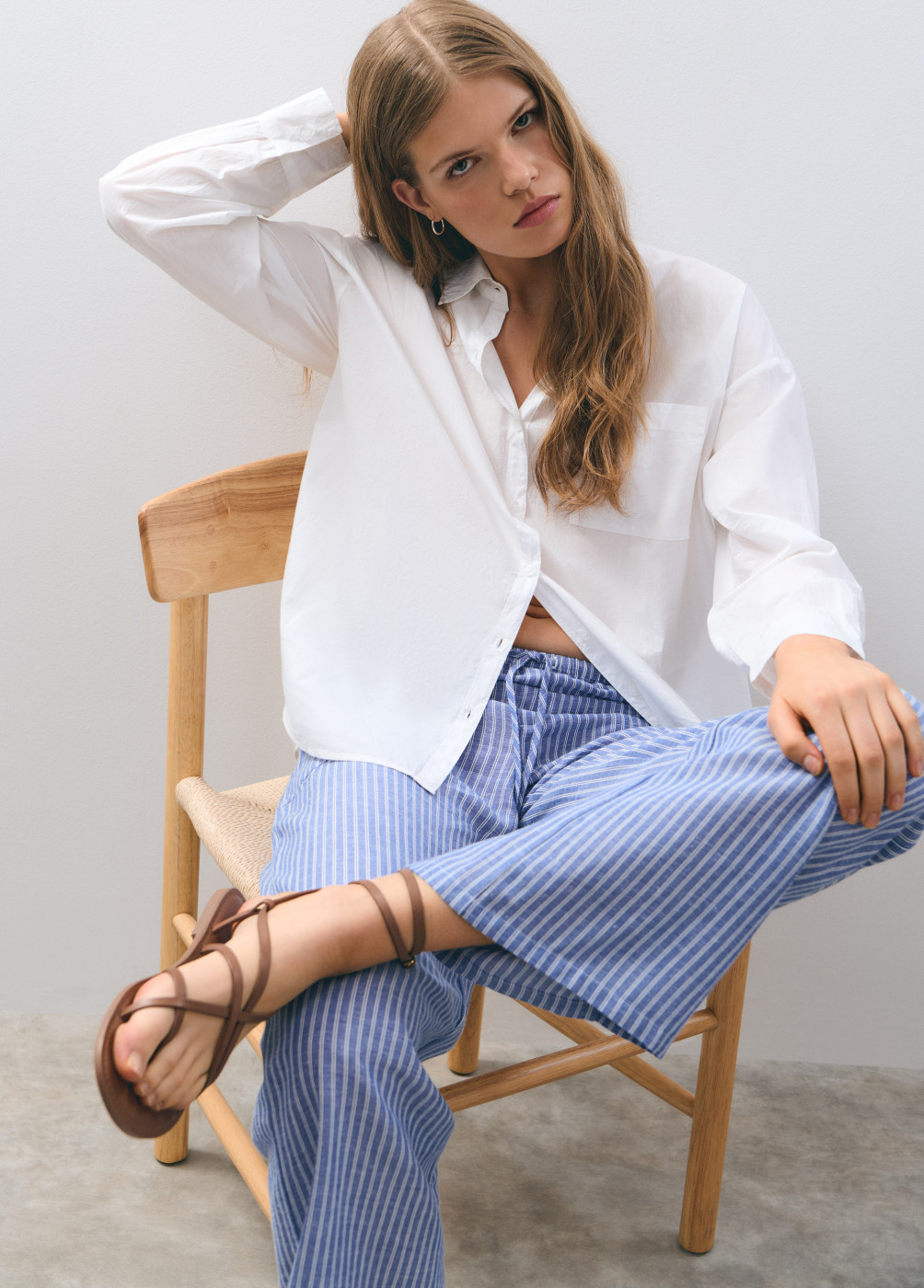 Basic plain shirt