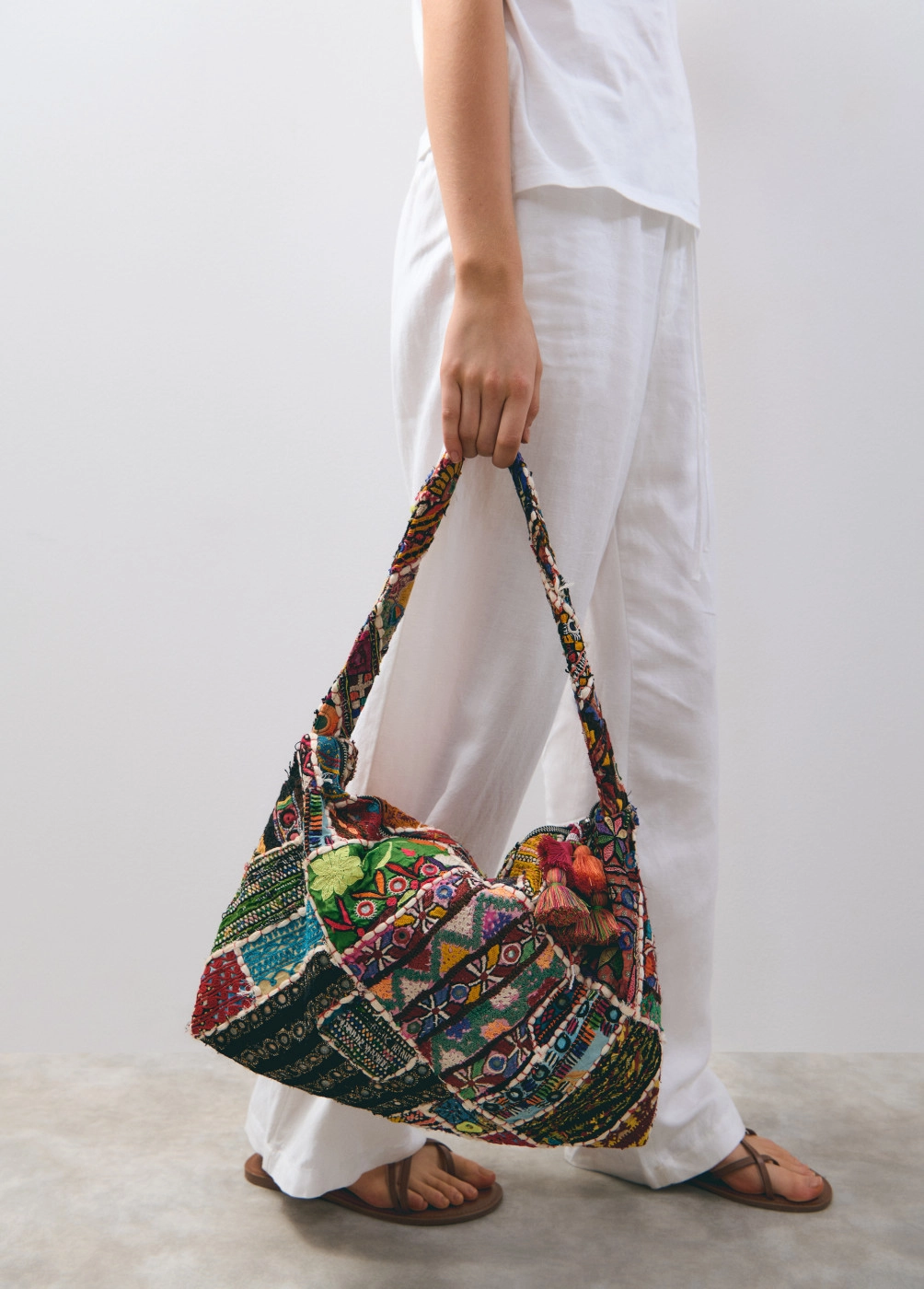Indian shopper bag bag with...