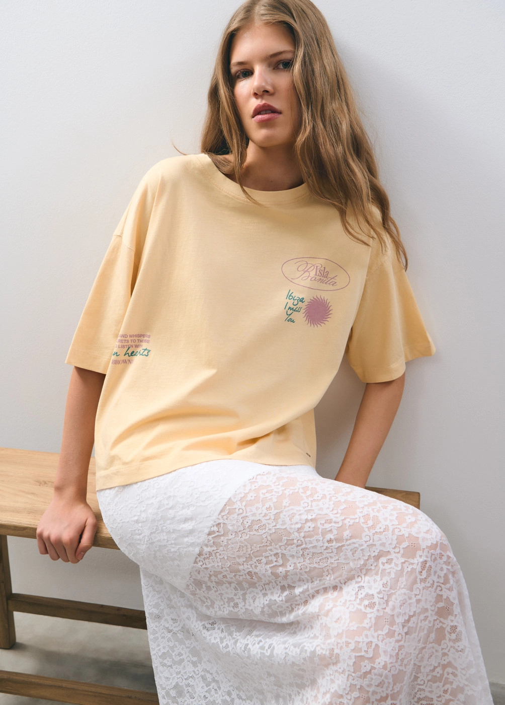 Camiseta tinte en prenda...