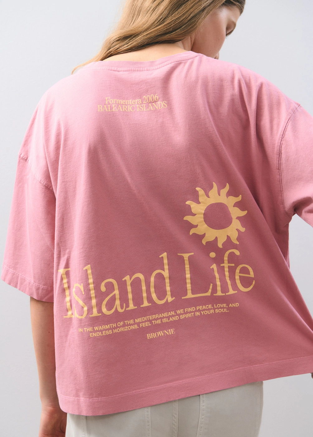 Camiseta tinte en prenda...