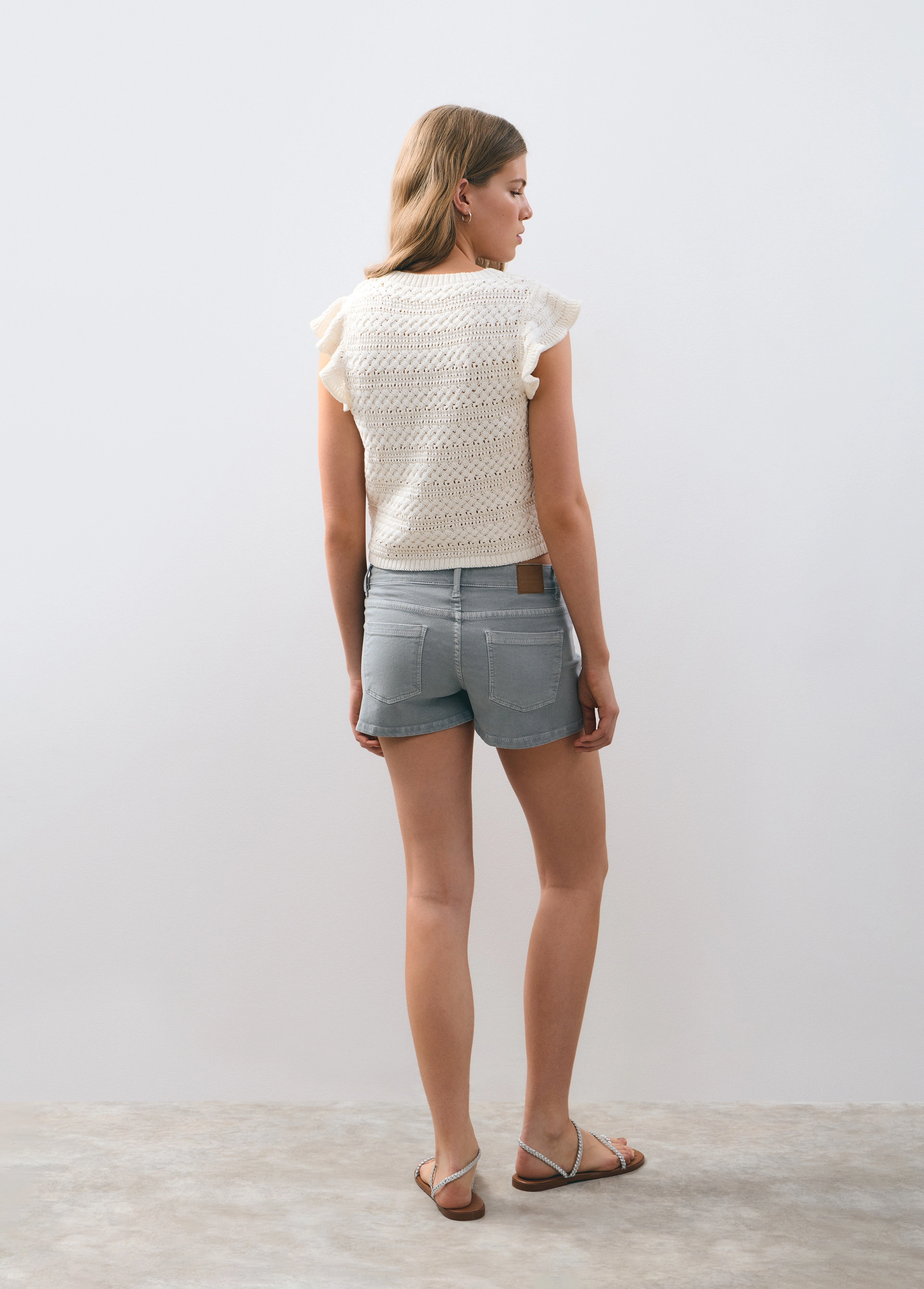 Shorts con tasche frontali