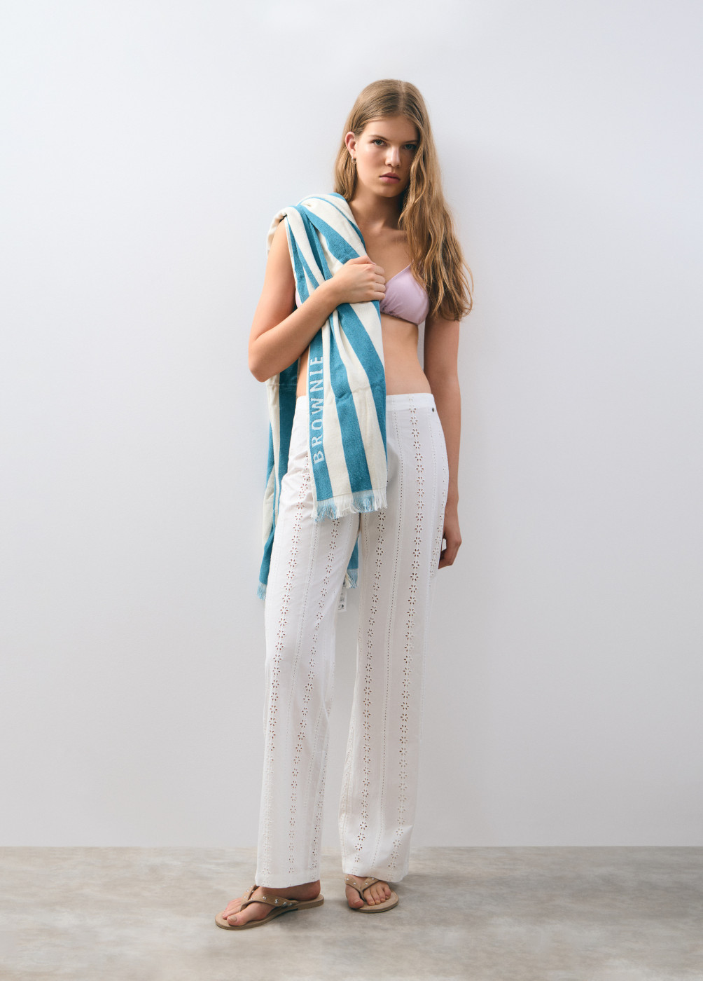 Striped towel