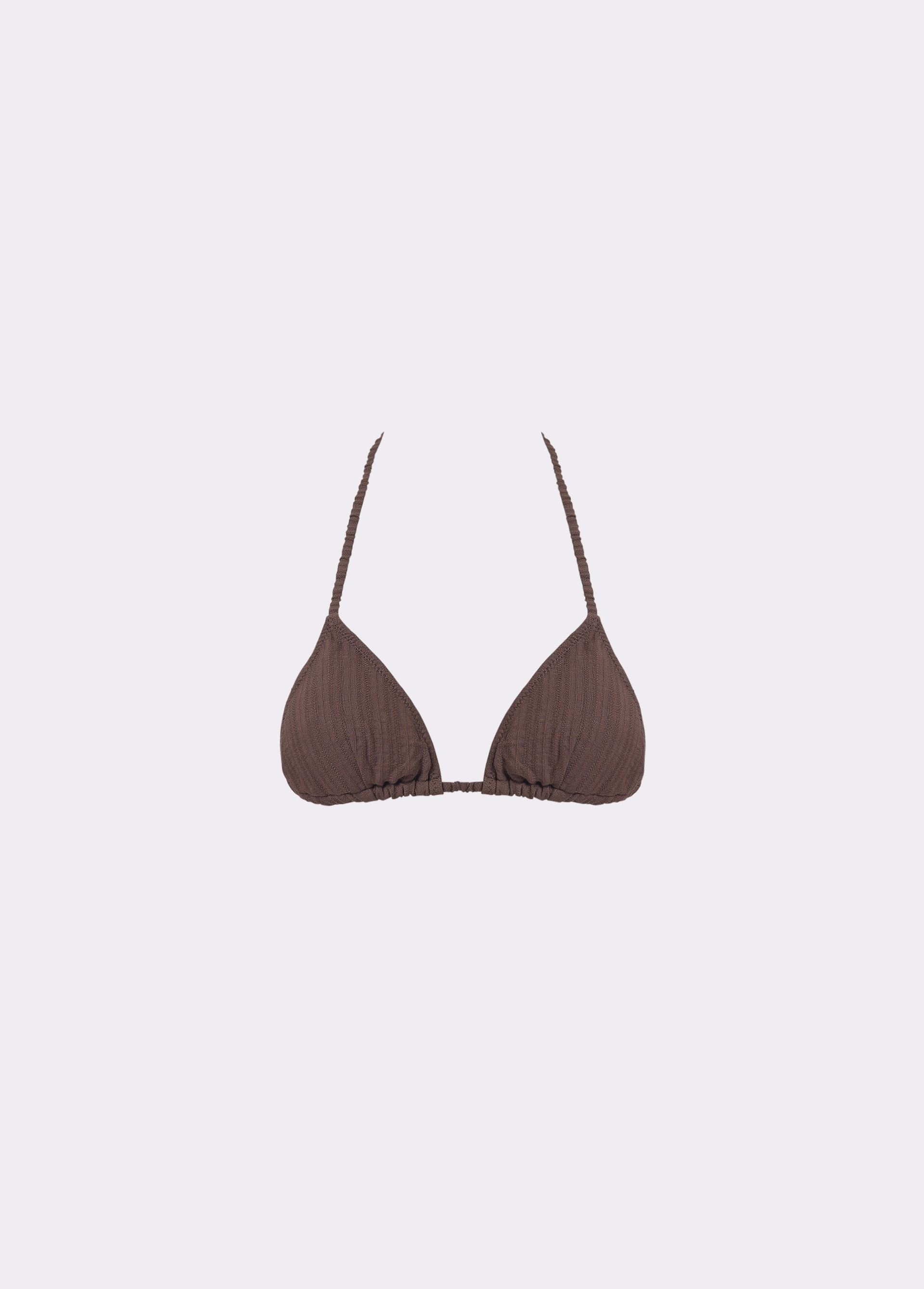 Bikini à texture chocolat