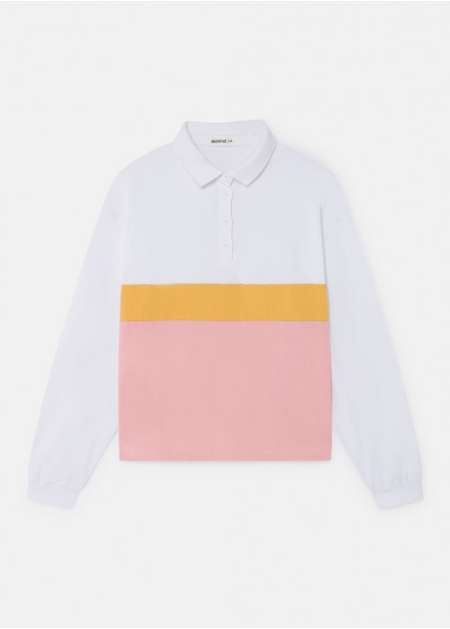 Camiseta polo duet ml franjas colores