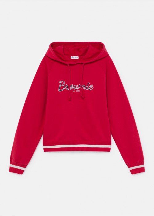 Sudadera wilson brownie franjas