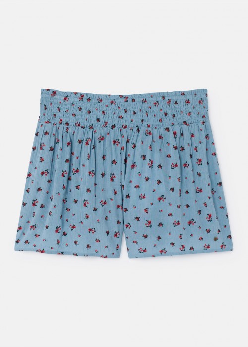 Short formentera alto estamp flores
