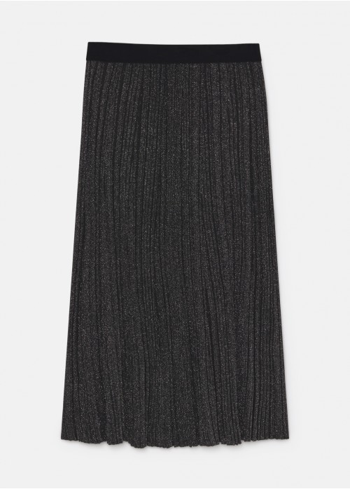Falda tricot bel hilo metalizado