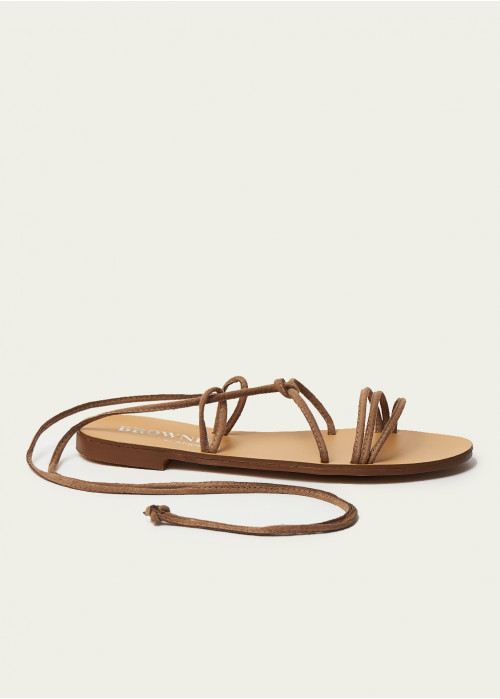 Sandalia tiras atar s15