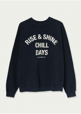 FELPA CON STAMPA FOAM CHILL