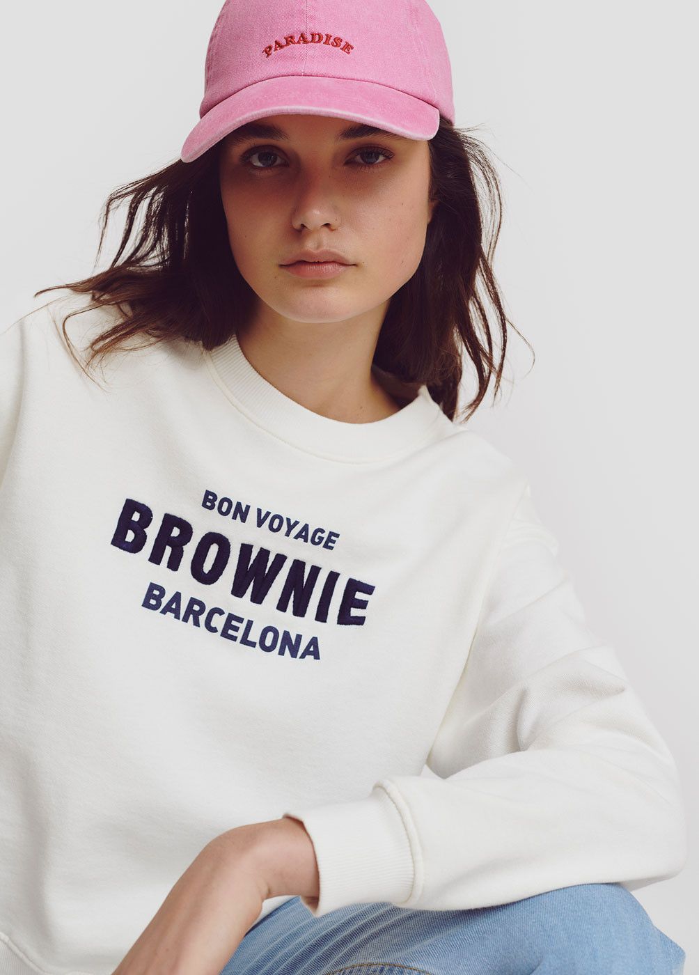 SUDADERA BORDADA BARCELONA