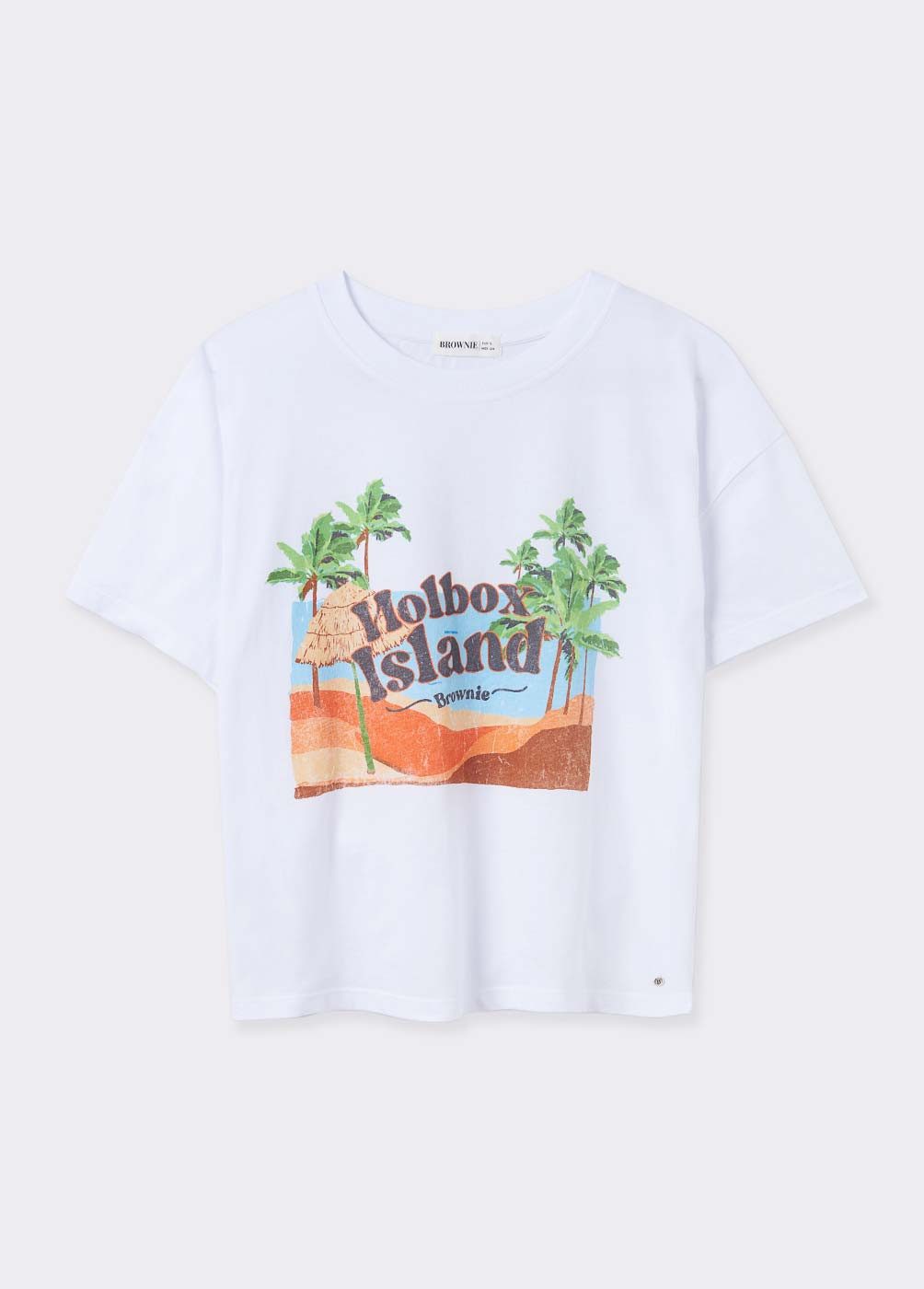 T-SHIRT CON STAMPA HOLBOX