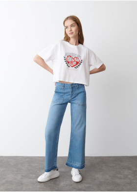 T-SHIRT STAMPA CUORE