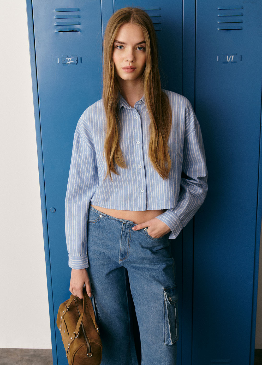 Camicia cropped discount