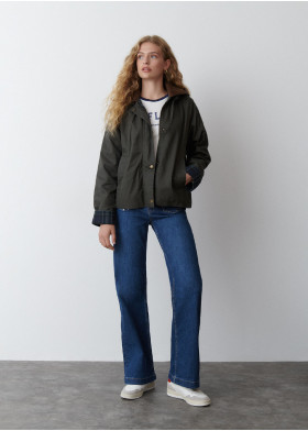 GIACCA CERATA CROPPED