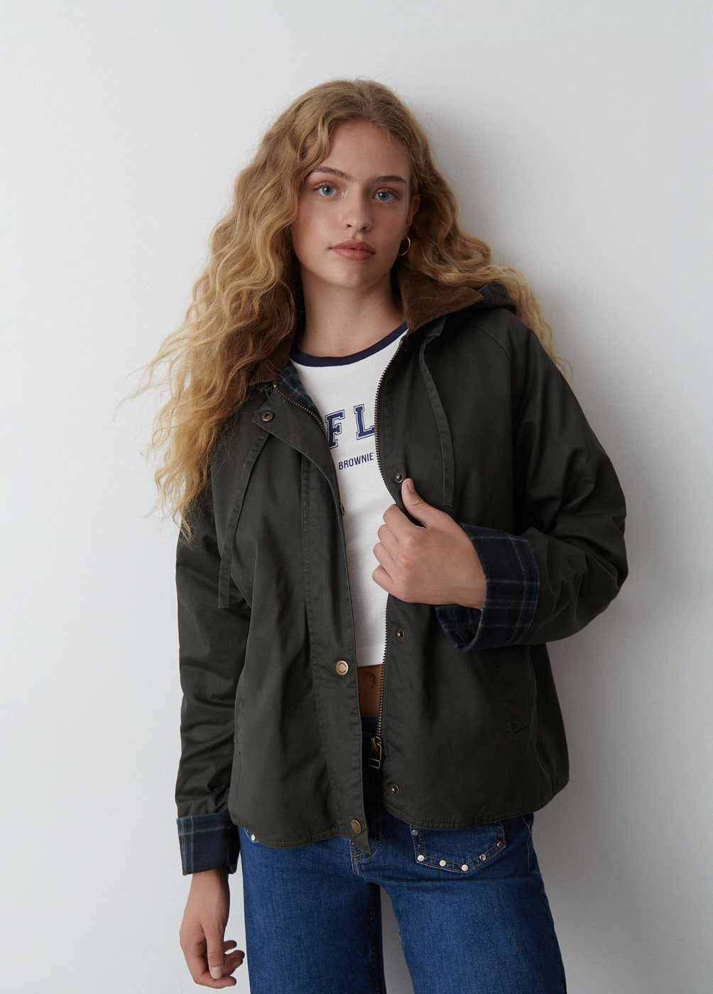 GIACCA CERATA CROPPED