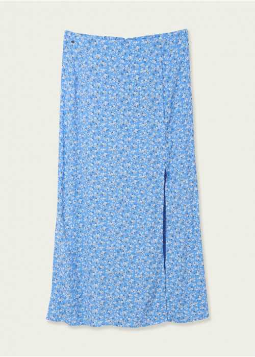 Rok met print en opening andrea