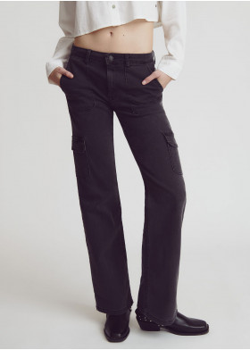 RECHTE CARGOJEANS