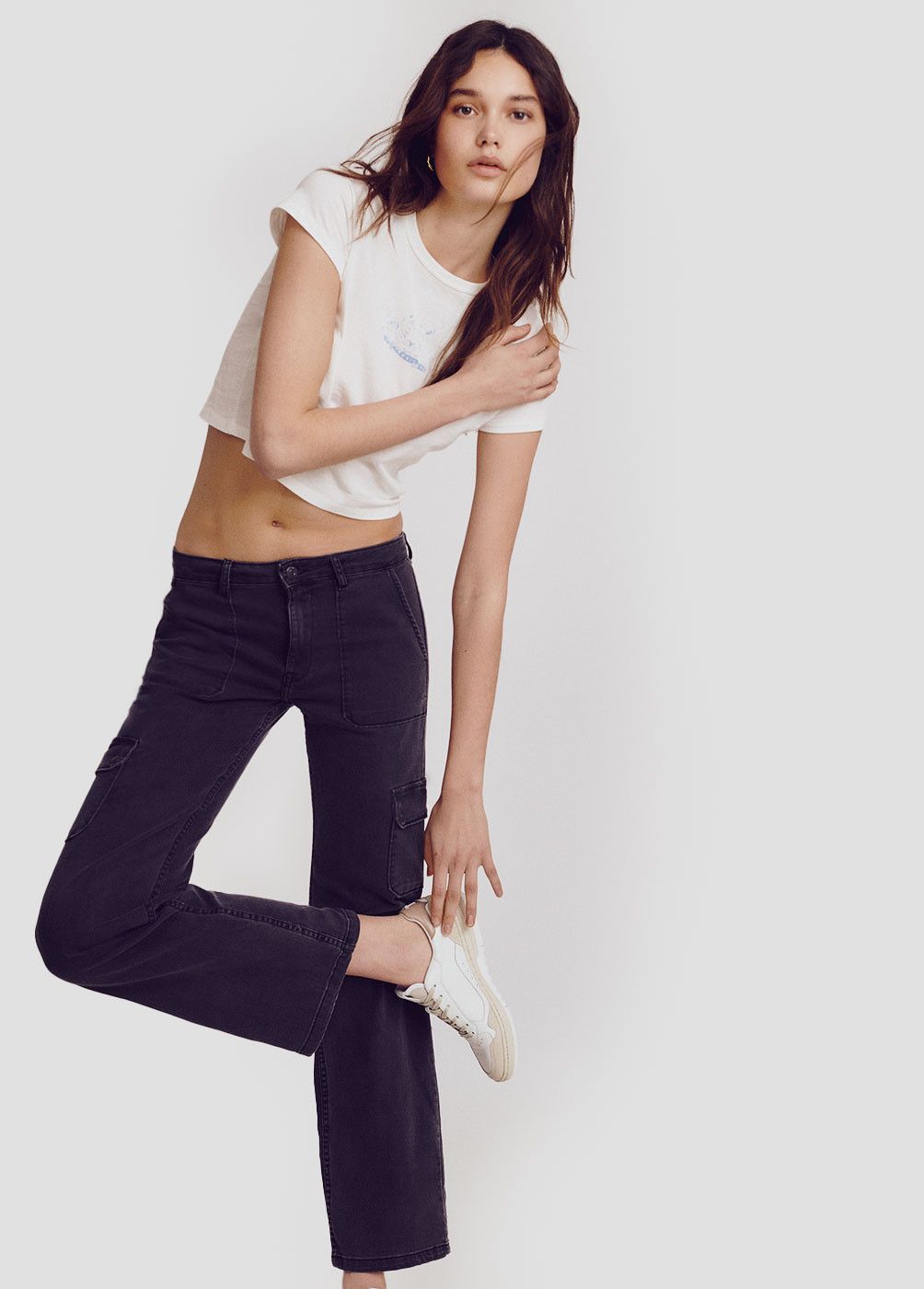 RECHTE CARGOJEANS
