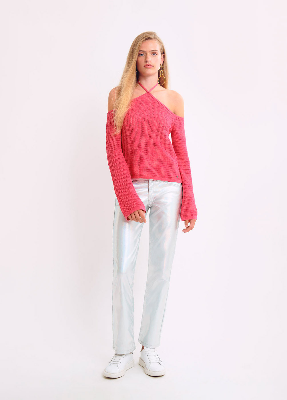 BROEK METALLIC