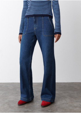 JEANS CULOTTE