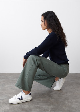 BROEK CULOTTE MET VOORZAKKEN